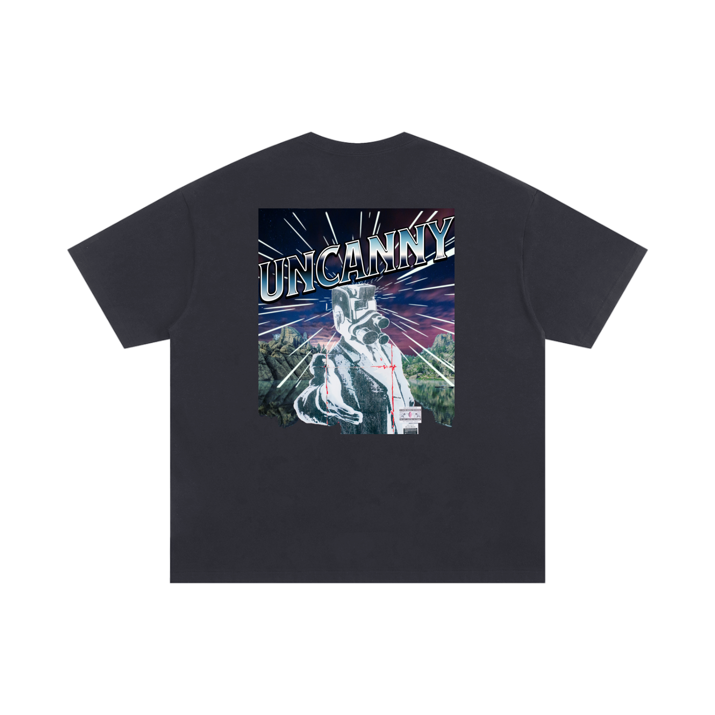 NORMAL IS BORING Unisex Oversized Cotton T-Shirt