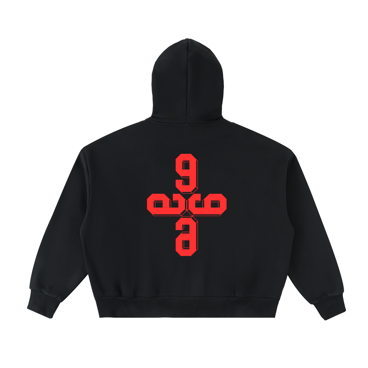 UNCANNY Full-Zip Boxy Hoodie