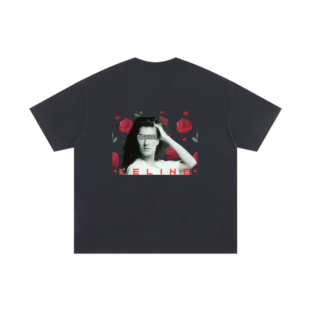 CELINE Unisex Oversized Cotton T-Shirt