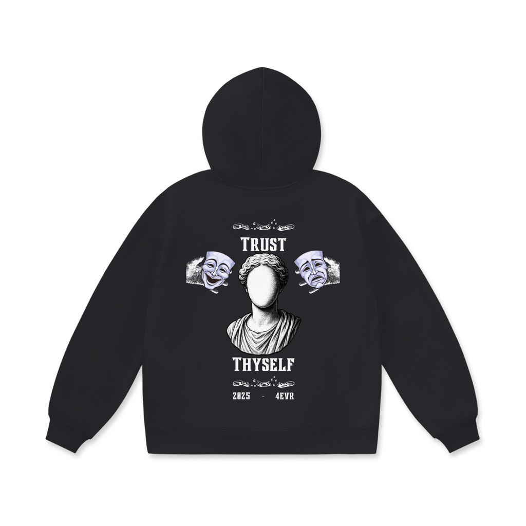 TRUST THYSELF Oversize Heavyweight Fleece Hoodie