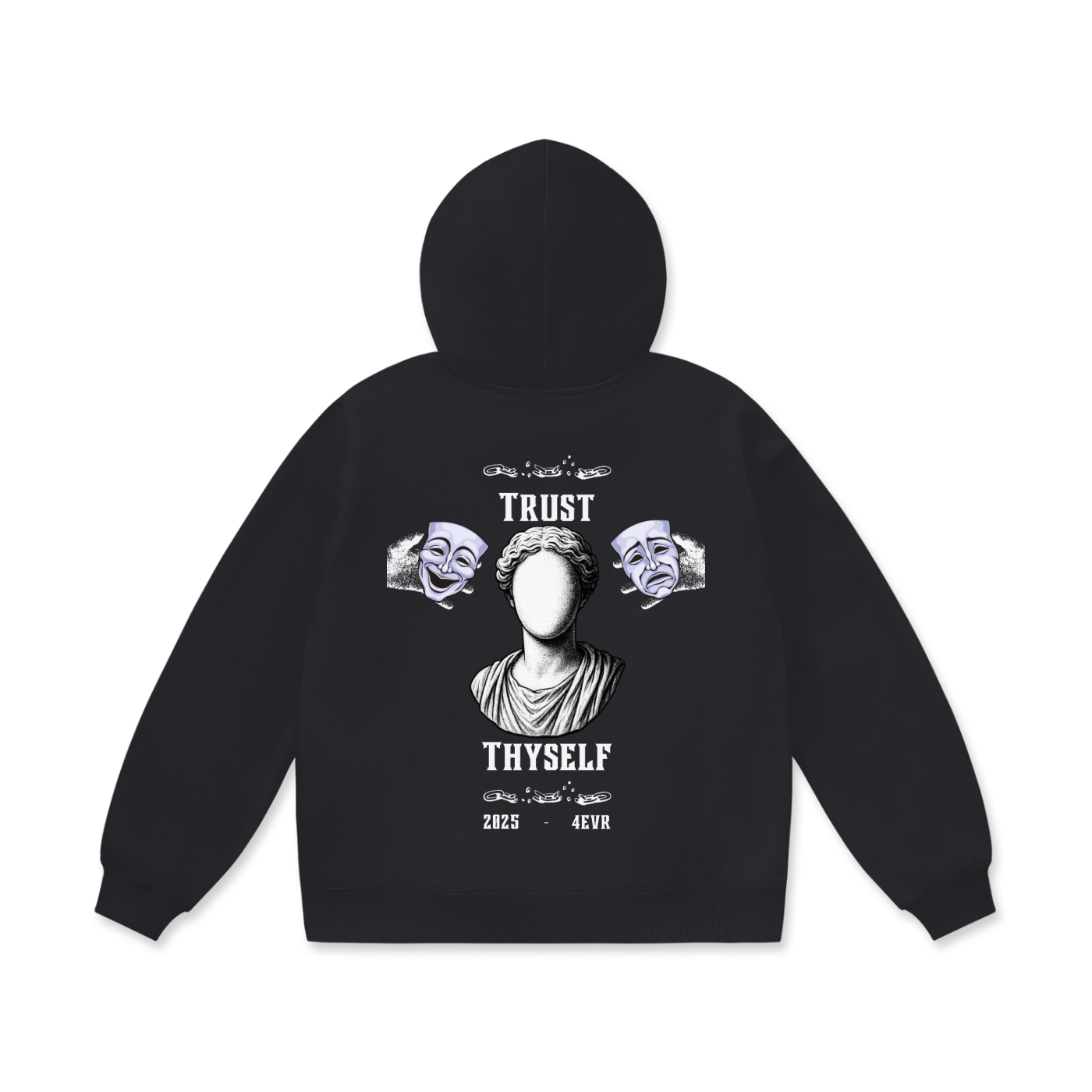 TRUST THYSELF Oversize Heavyweight Fleece Hoodie