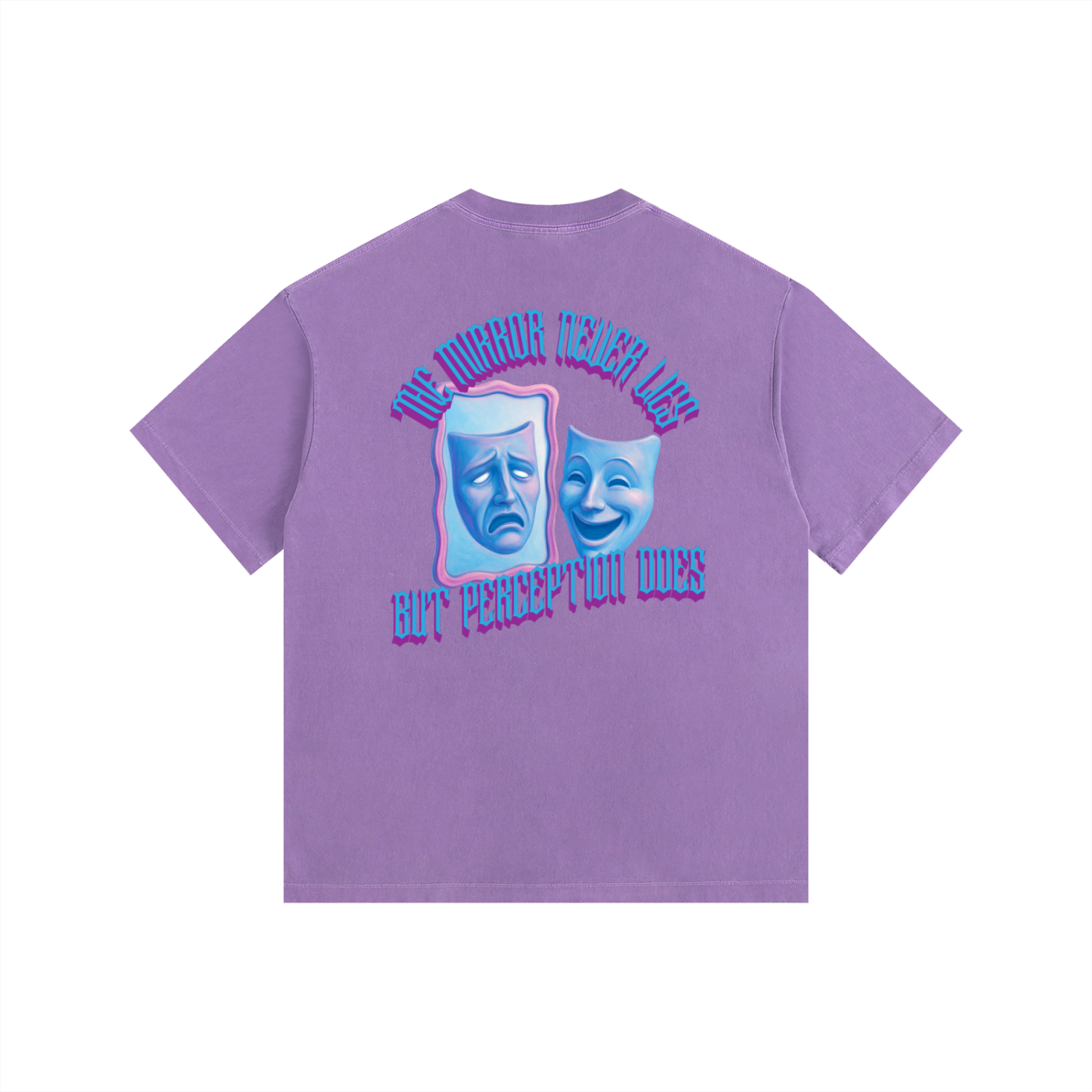 Miror never lies - Vintage Washed Oversized Cotton T-Shirt