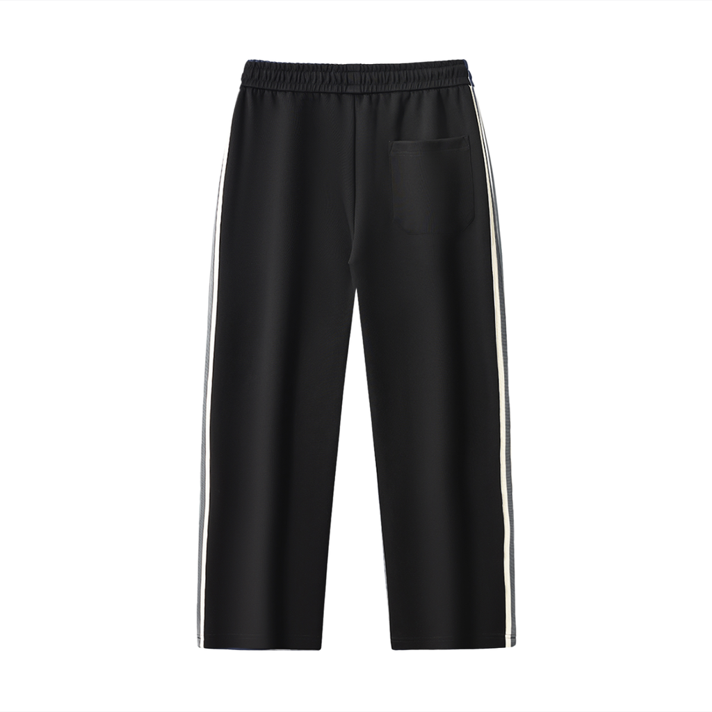 N9NE Side-Stripe Straight-Leg  Pants