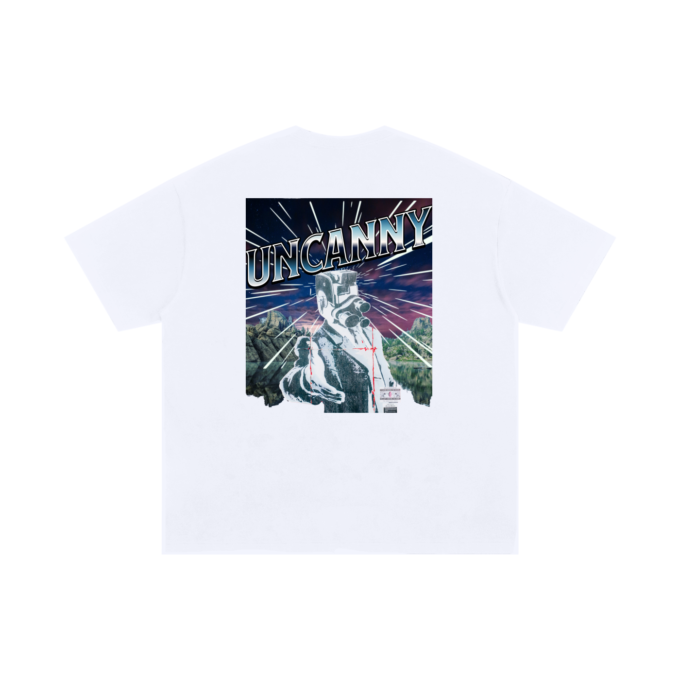 NORMAL IS BORING Unisex Oversized Cotton T-Shirt