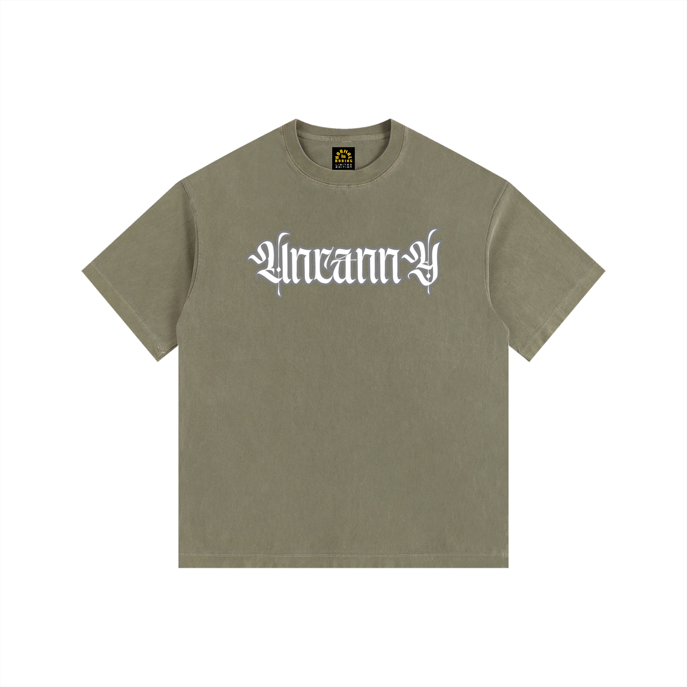 among sheep, stay wolf - Vintage Washed Oversized Cotton T-Shirt