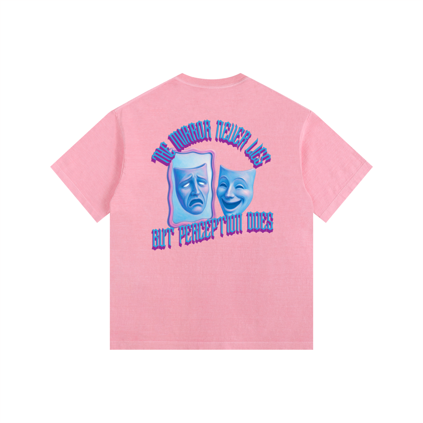 Miror never lies - Vintage Washed Oversized Cotton T-Shirt